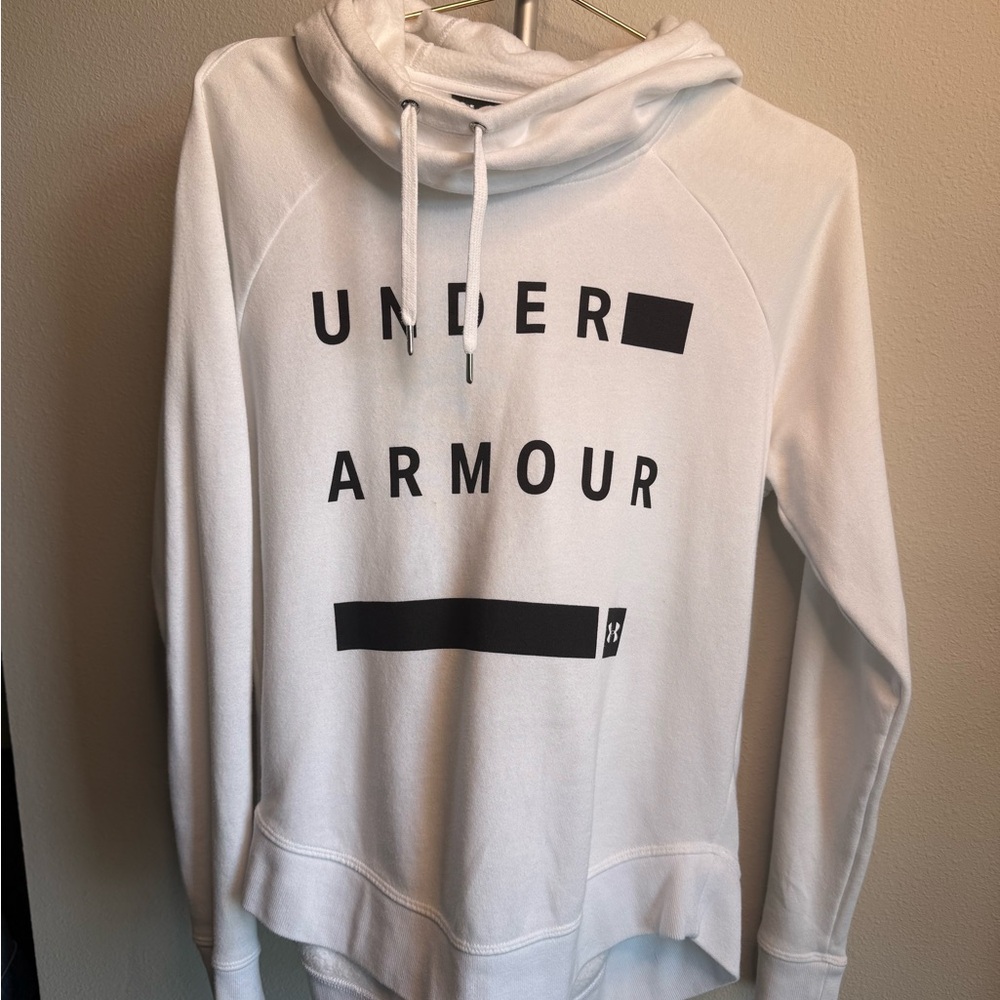 Women’s Under Armour White Hoodie